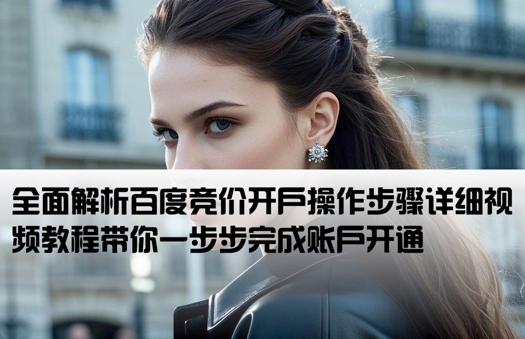 百度竞价开户流程详解视频讲解