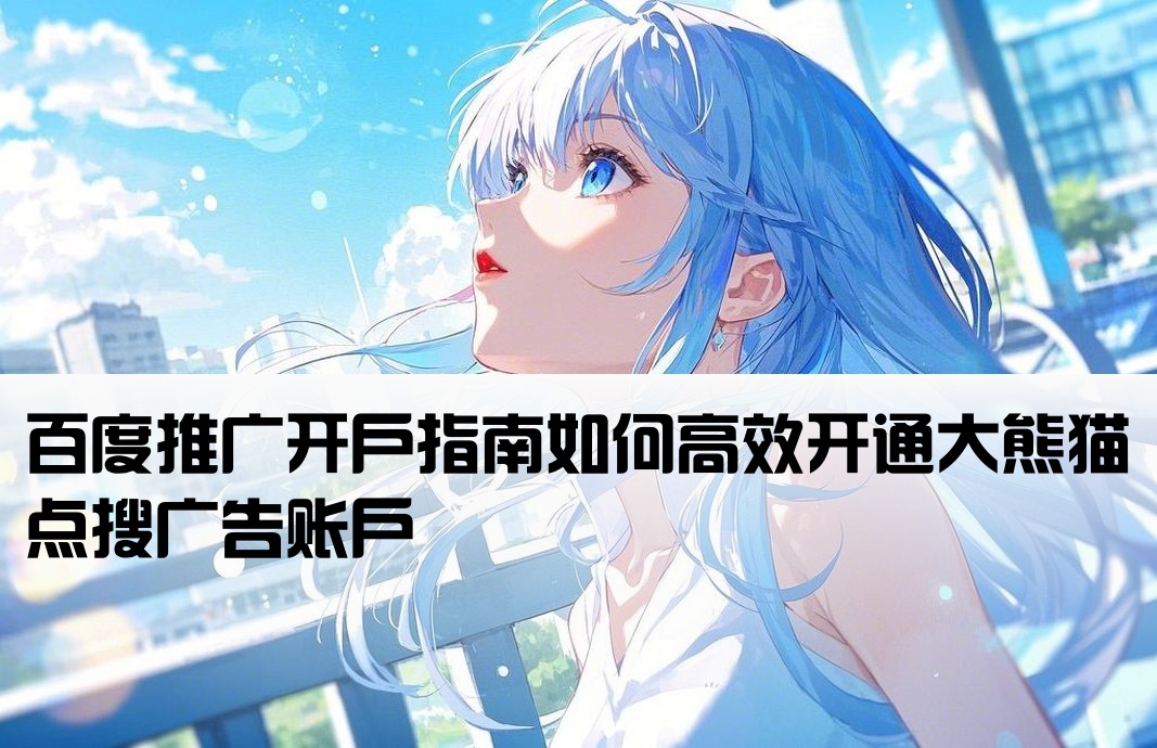 百度开户 大熊猫点搜