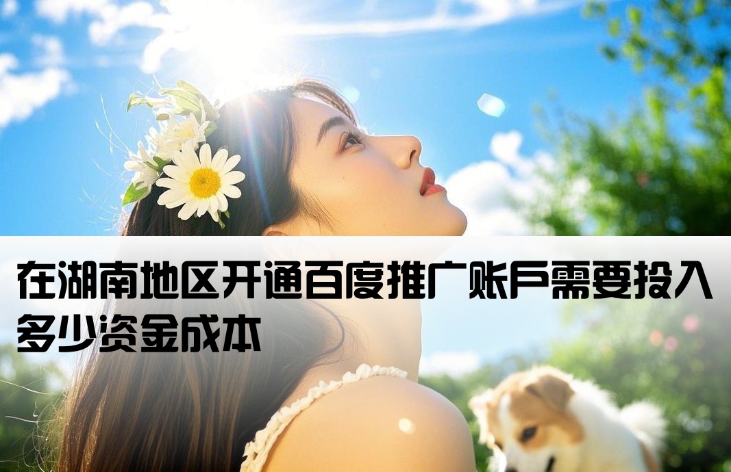 湖南百度开户要多少钱