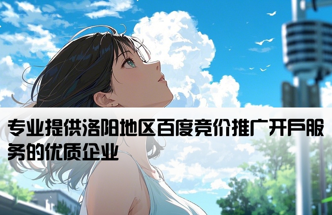 洛阳市百度竞价开户公司