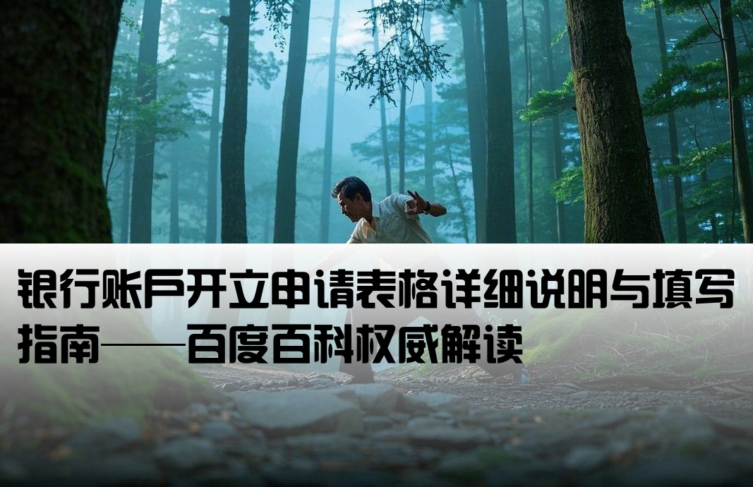 银行开户申请表百度百科