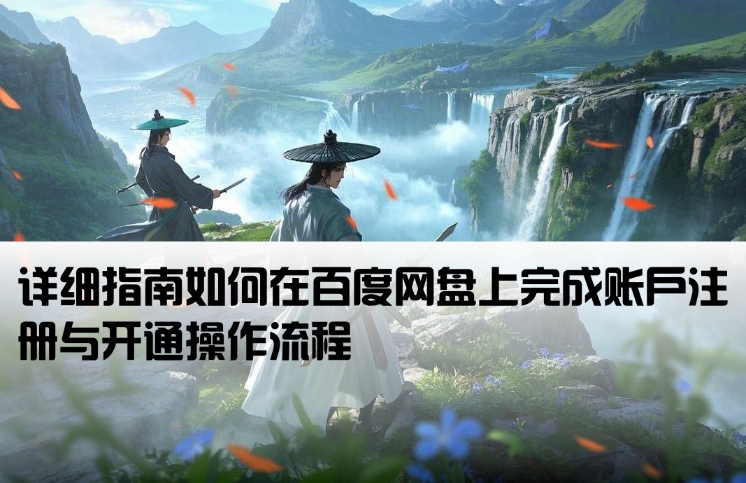 百度网盘开户怎么开通