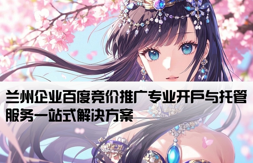 兰州百度竞价推广开户托管
