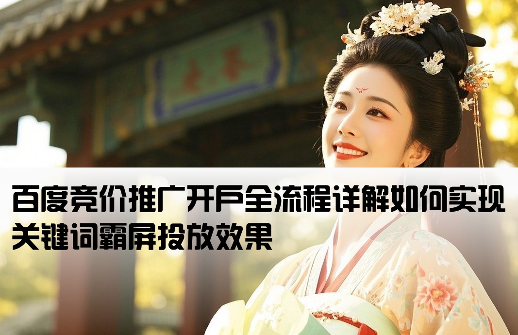 百度竞价开户怎么操作霸屏