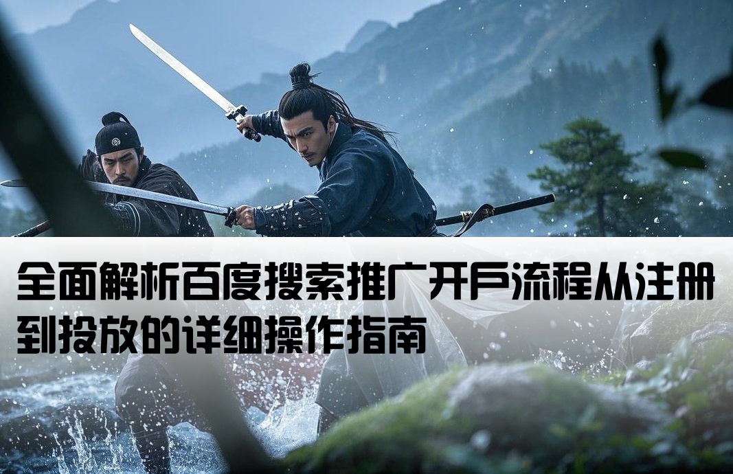 百度大搜推广开户流程
