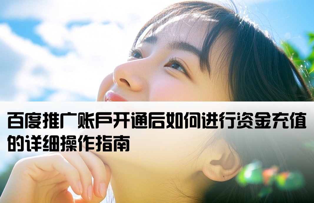 百度推广开户后怎么充值