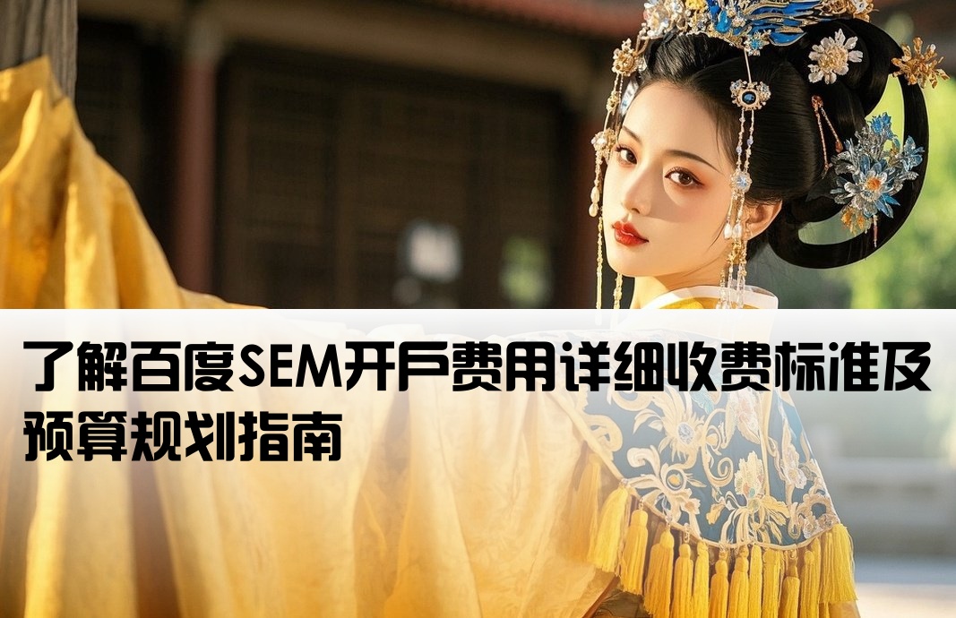 开户百度sem要多少钱