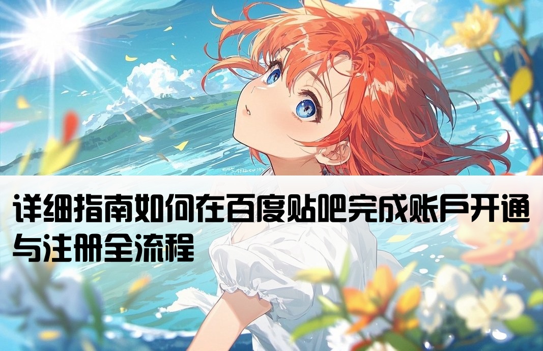 百度贴吧怎么开户注册的