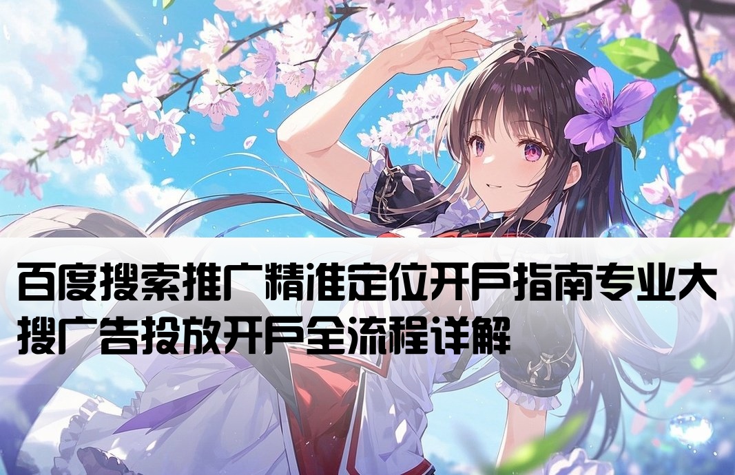 百度大搜定位户推广开户