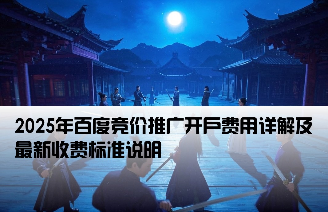 百度竞价推广开户费