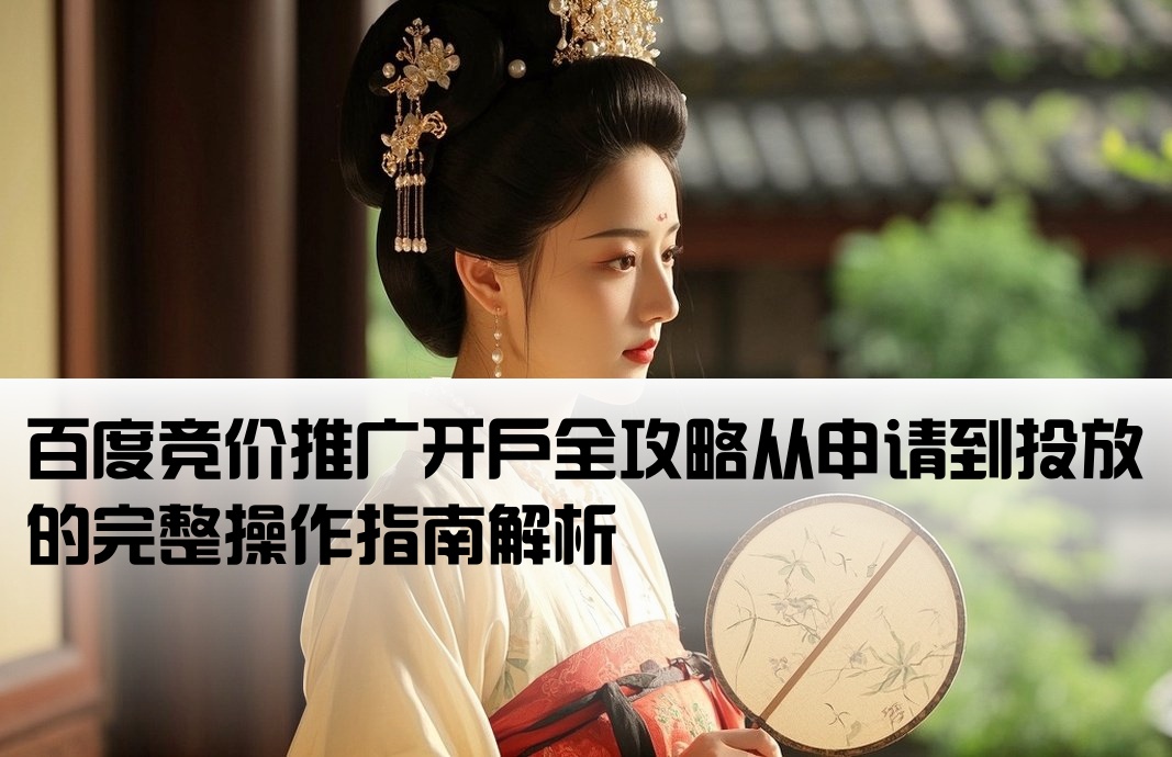 百度竞价如何开户详细流程
