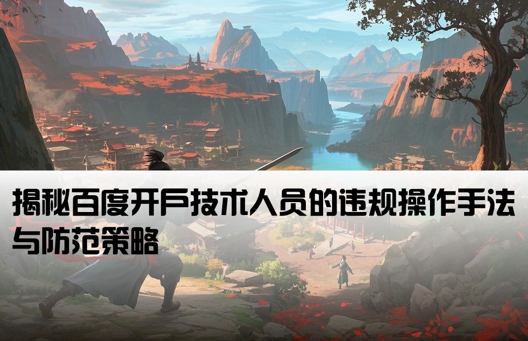 百度开户技术人员黑帽