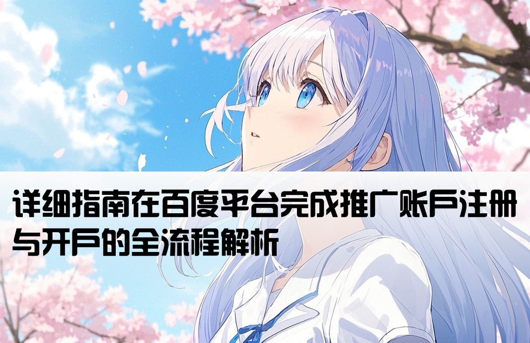 百度上如何申请开户推广
