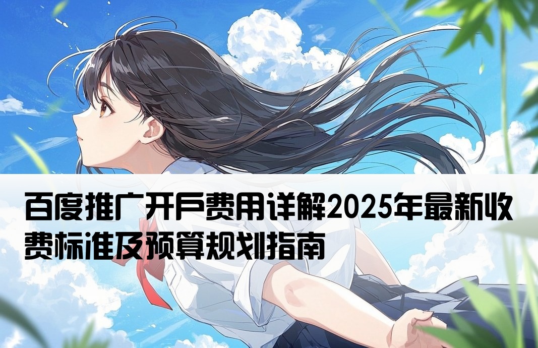 竟网百度开户多少钱