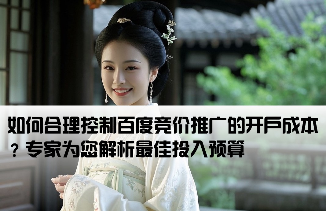 百度竞价开户费用多少合适
