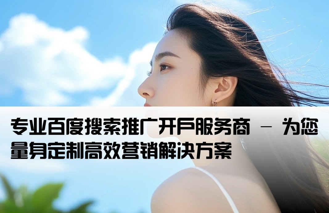 百度大搜推广开户公司