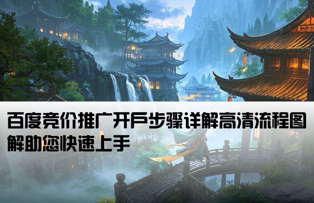百度竞价开户流程图片高清