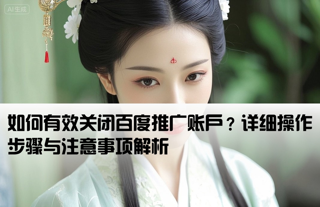 百度推广开户后怎么关闭