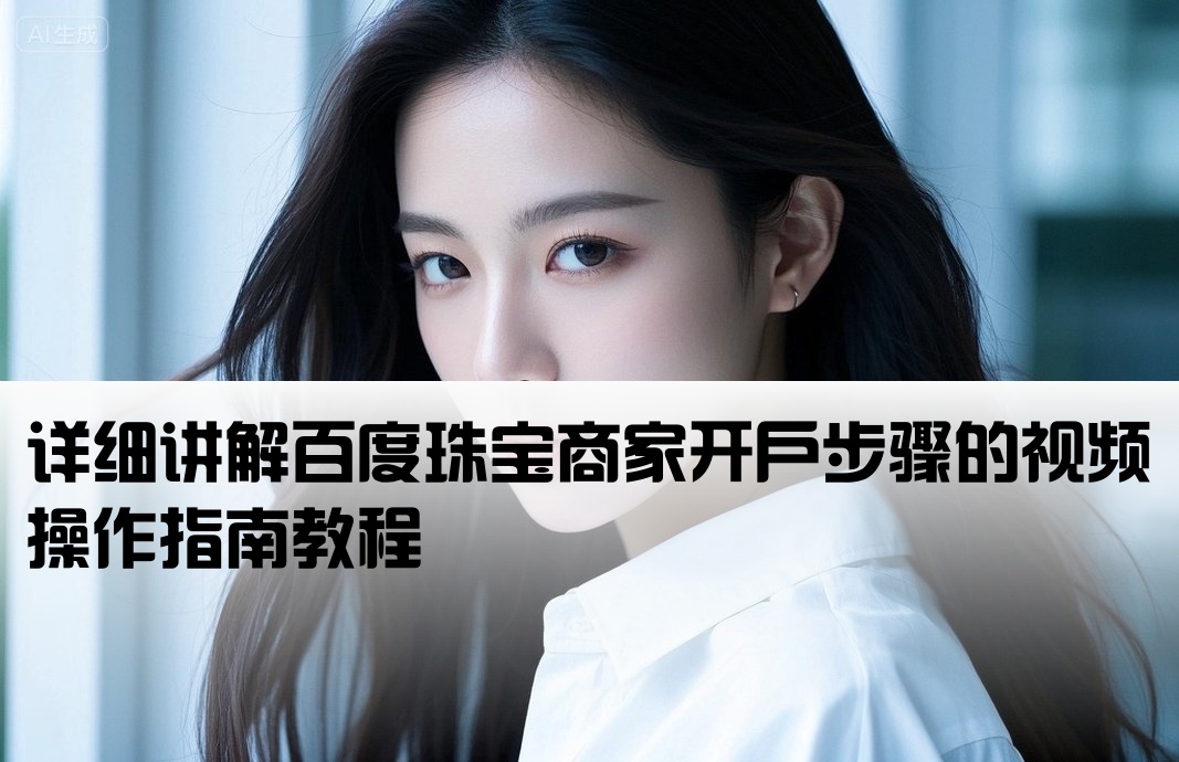 百度珠宝开户流程视频教程