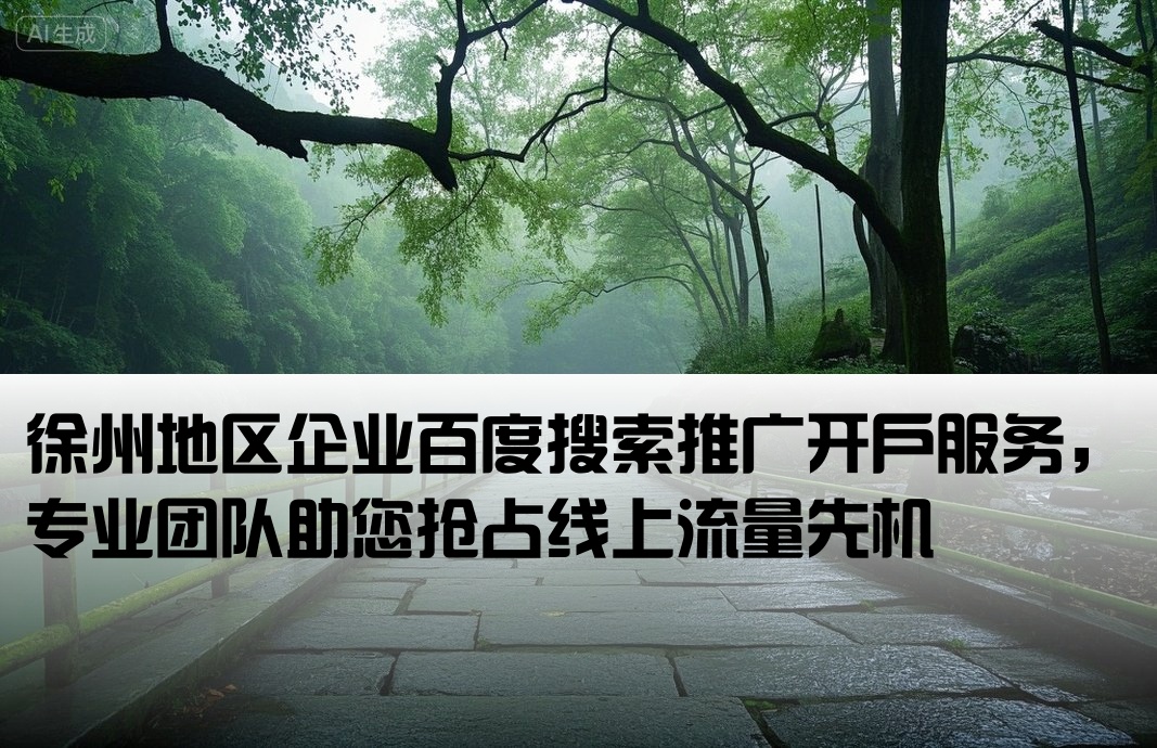 徐州百度搜索推广开户