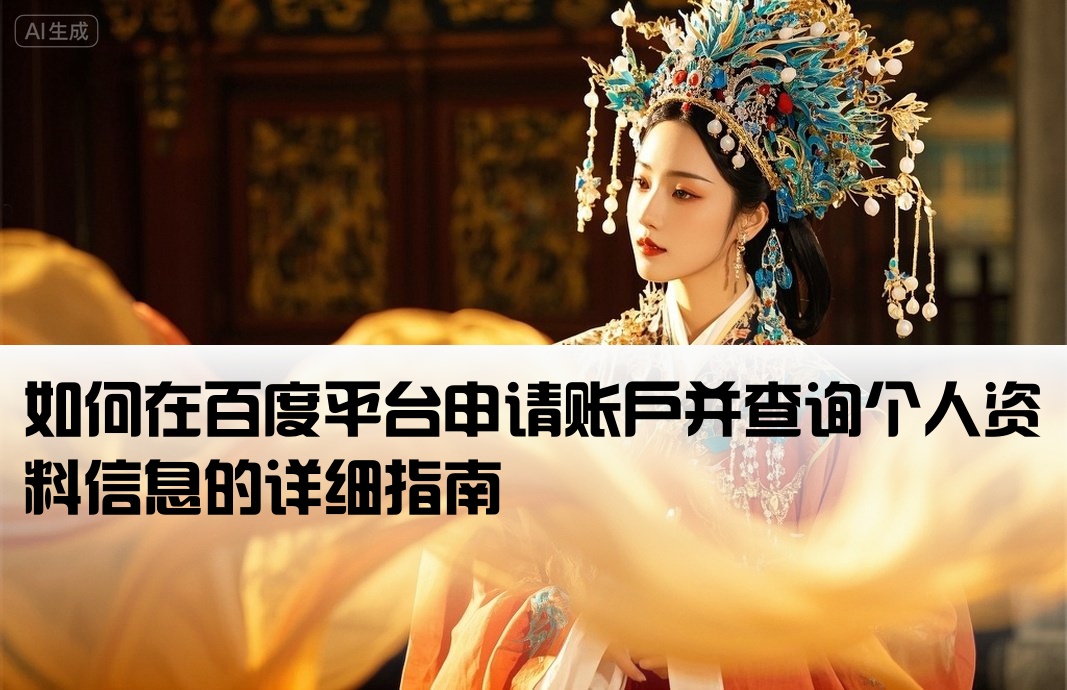 百度怎么开户查个人信息