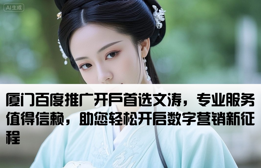 厦门百度开户首问文涛信赖