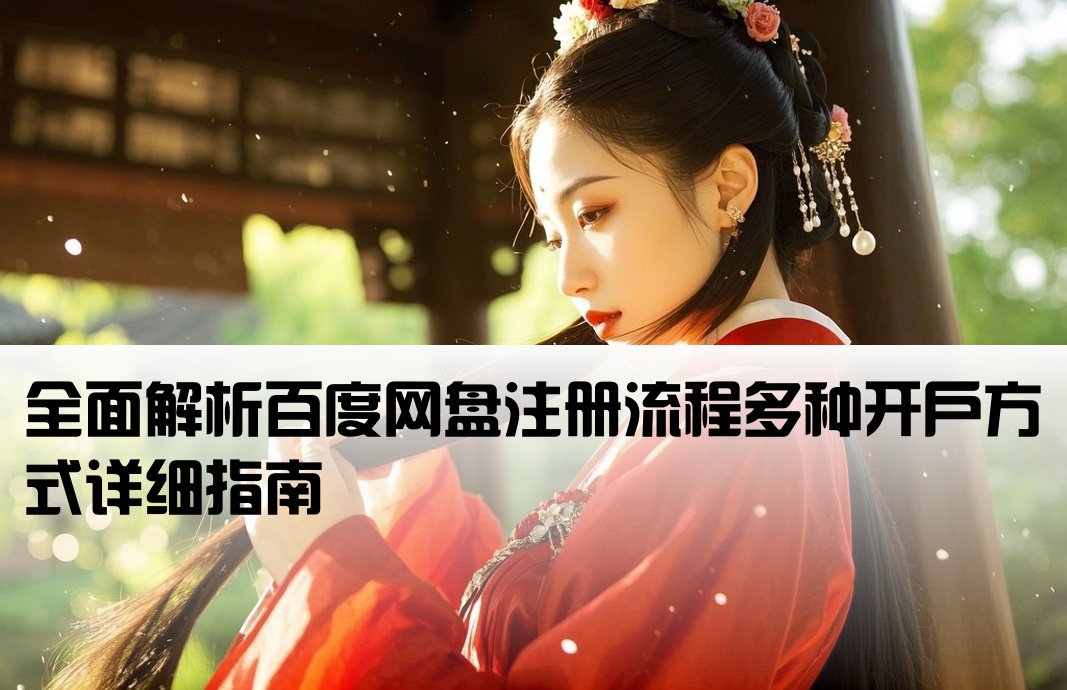 百度网盘开户方法有哪些
