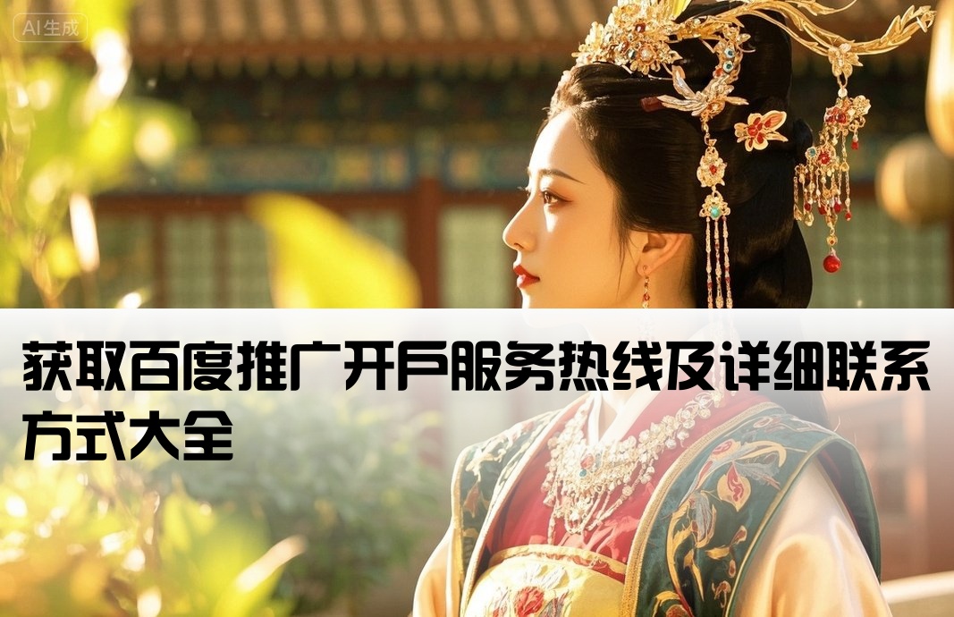 百度推广开户联系方式