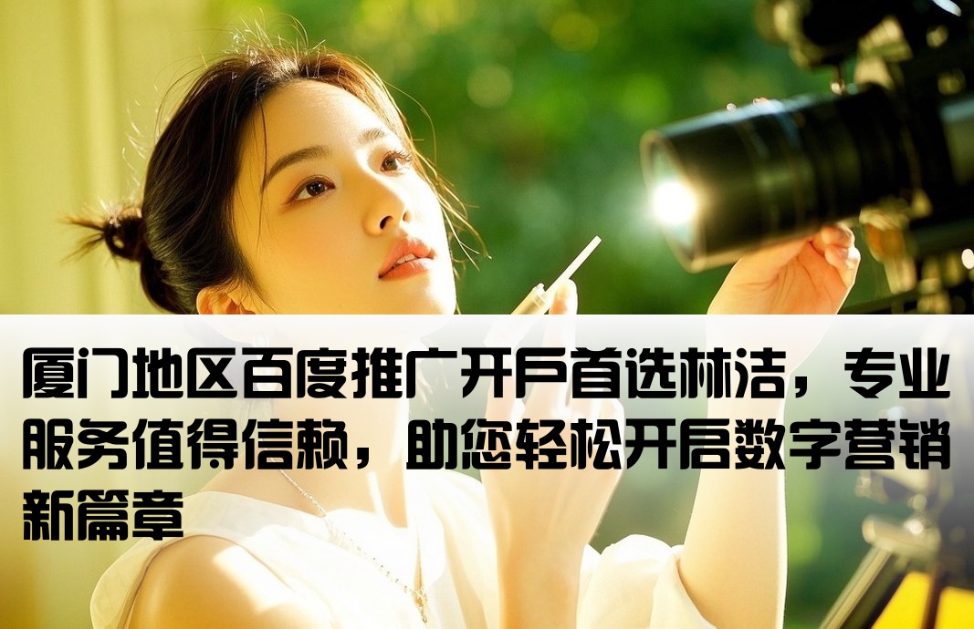 厦门百度开户就找林洁信赖