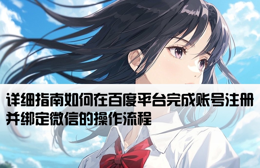 百度账号怎么开户注册微信