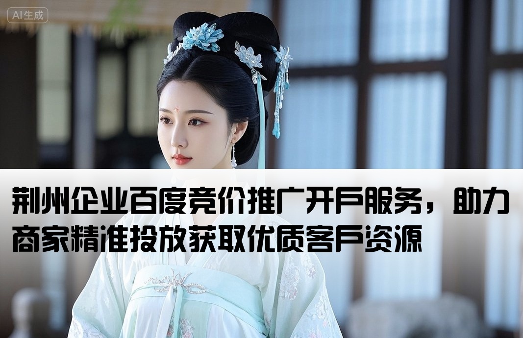 荆州市百度竞价开户推广
