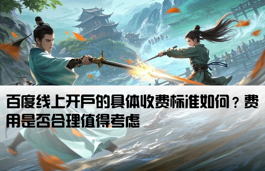 百度线上开户费用高吗