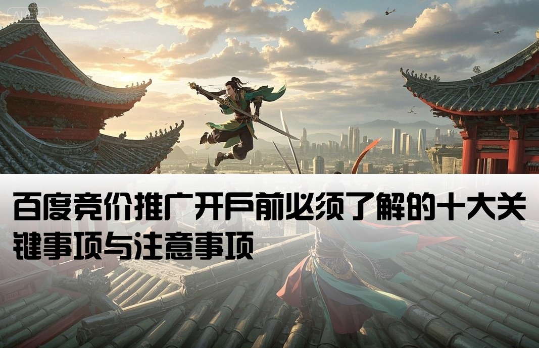 百度竞价开户需要注意什么