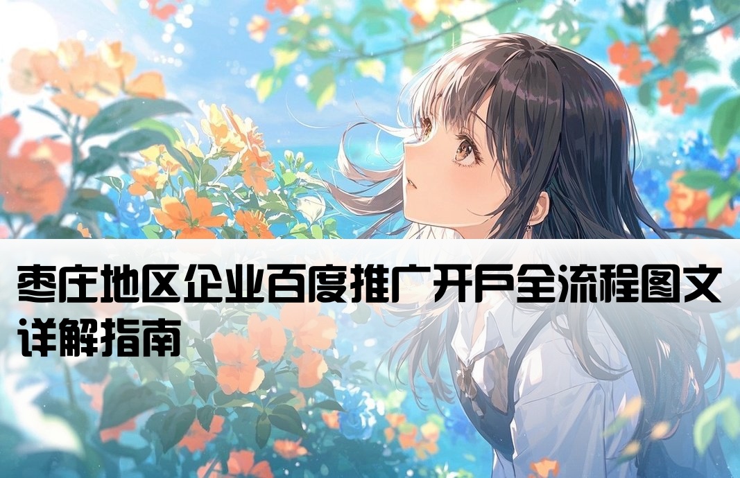 枣庄百度竞价开户流程图