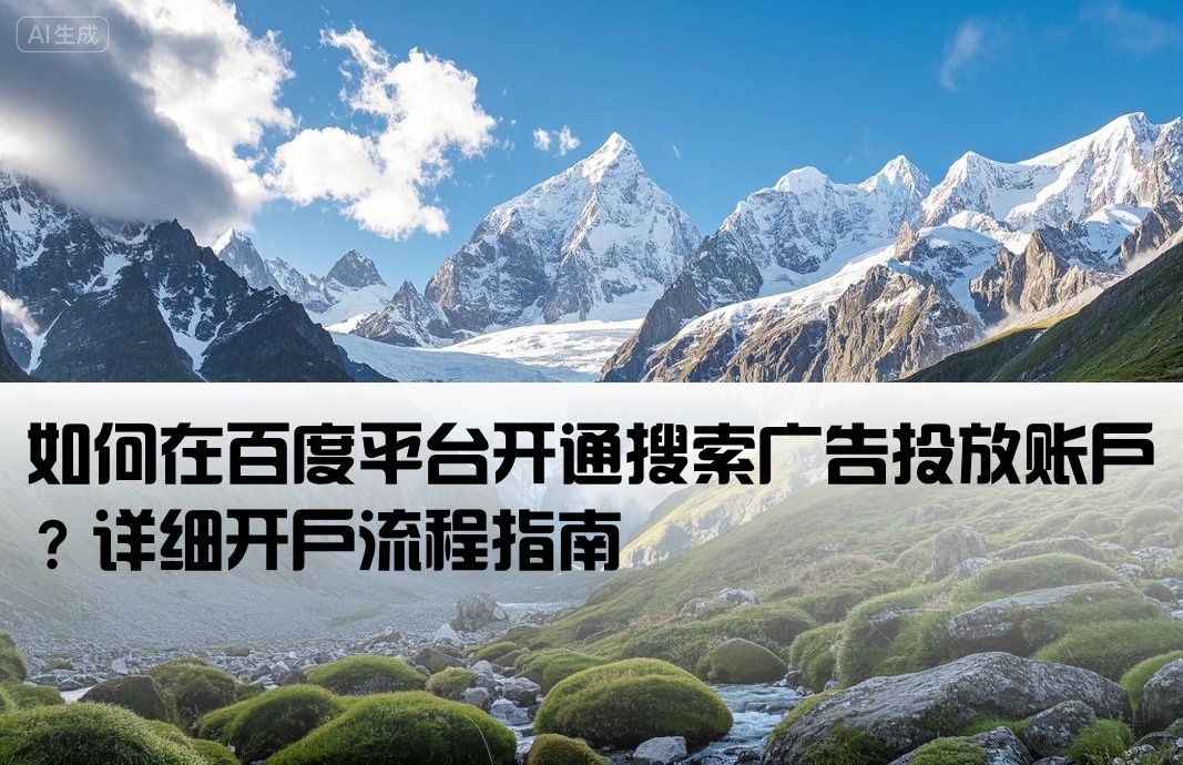 百度搜索广告在哪里开户