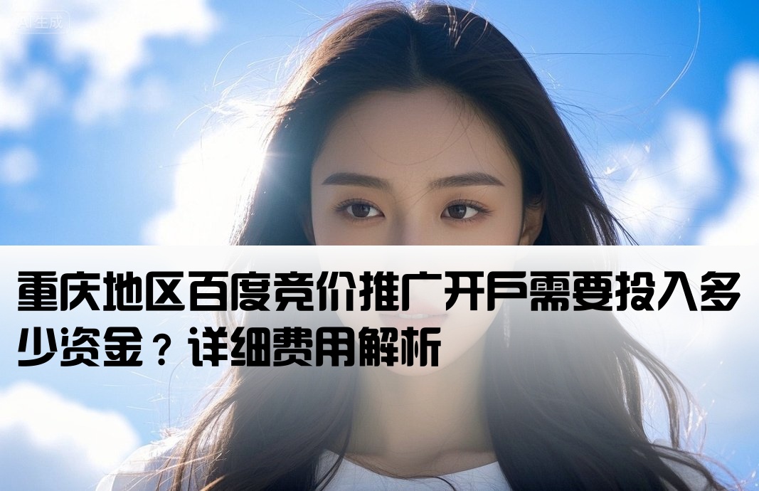 重庆百度竞价开户费用多少