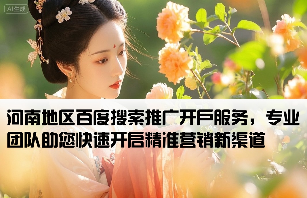 河南百度搜索推广开户