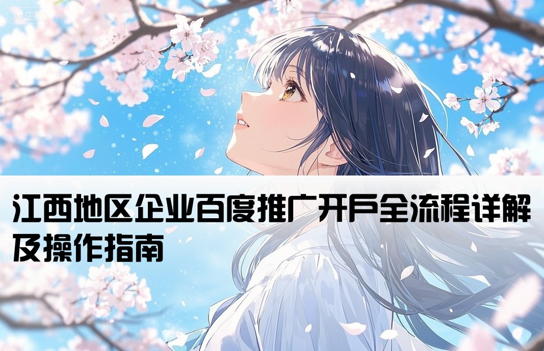 江西百度开户服务详细流程