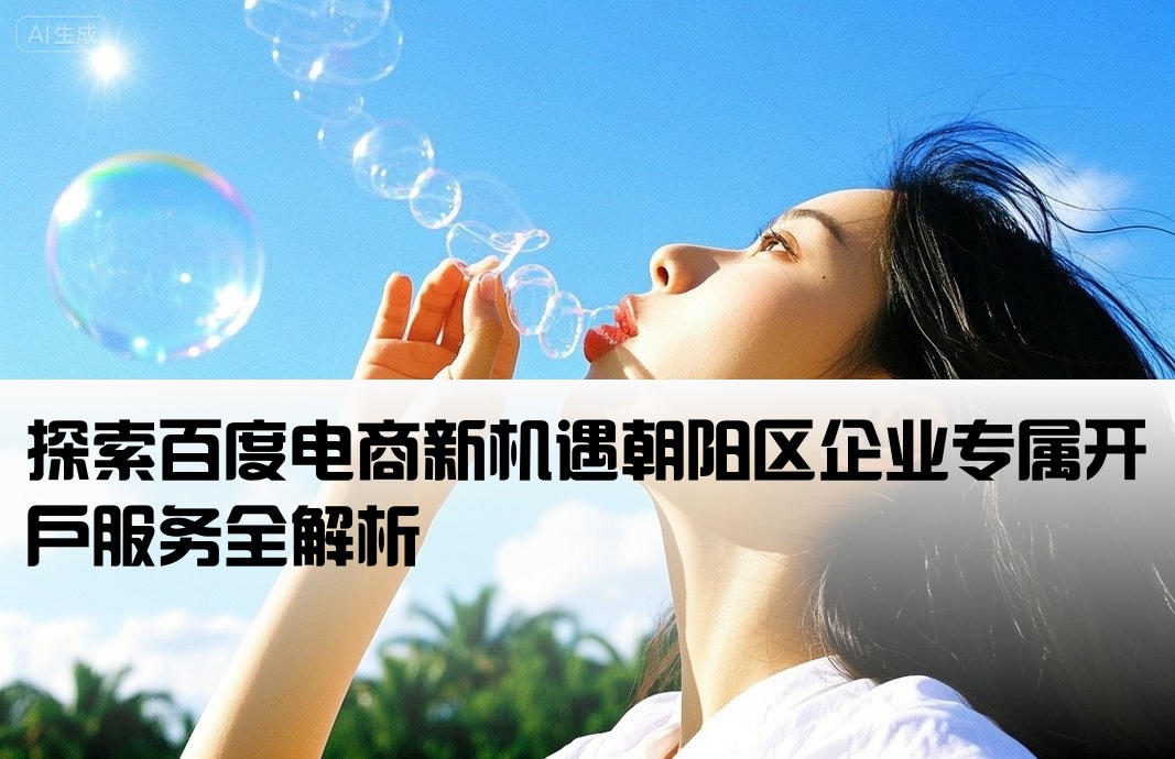 朝阳百度电商框架开户