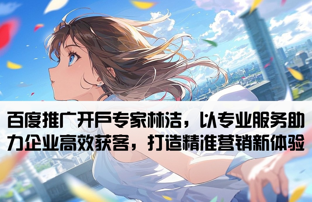 百度推广开户用心林洁专业