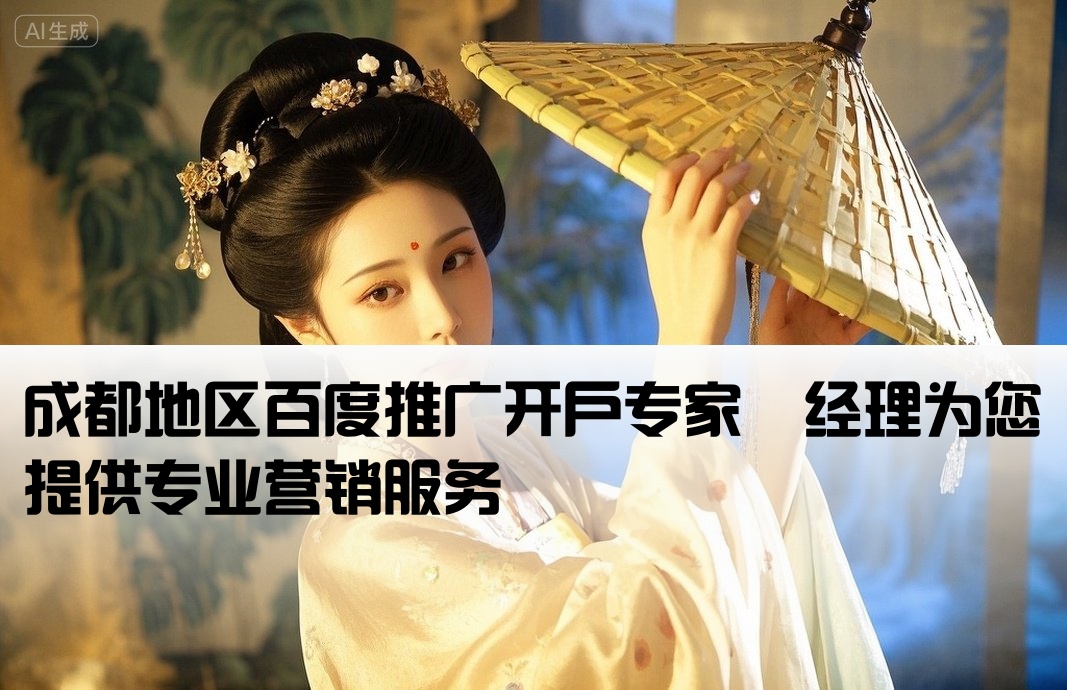 成都百度 推广营销开户芶经理