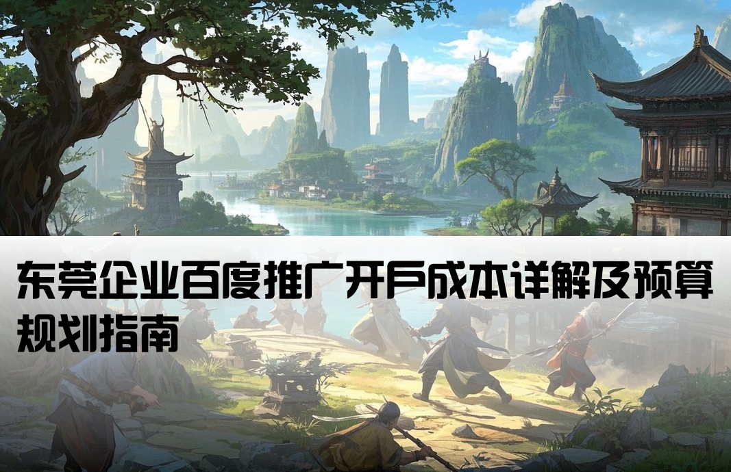 东莞百度推广开户费用