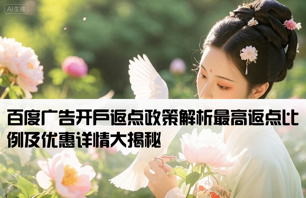 百度广告开户返点最高多少