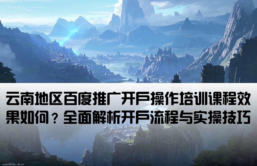 云南百度开户培训怎么样