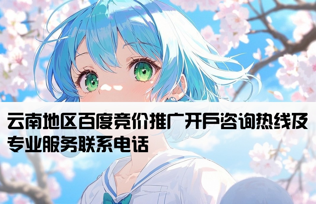 云南百度竞价推广开户电话