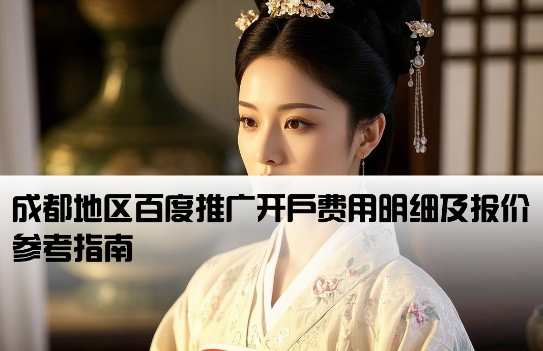 成都百度推广开户价格查询