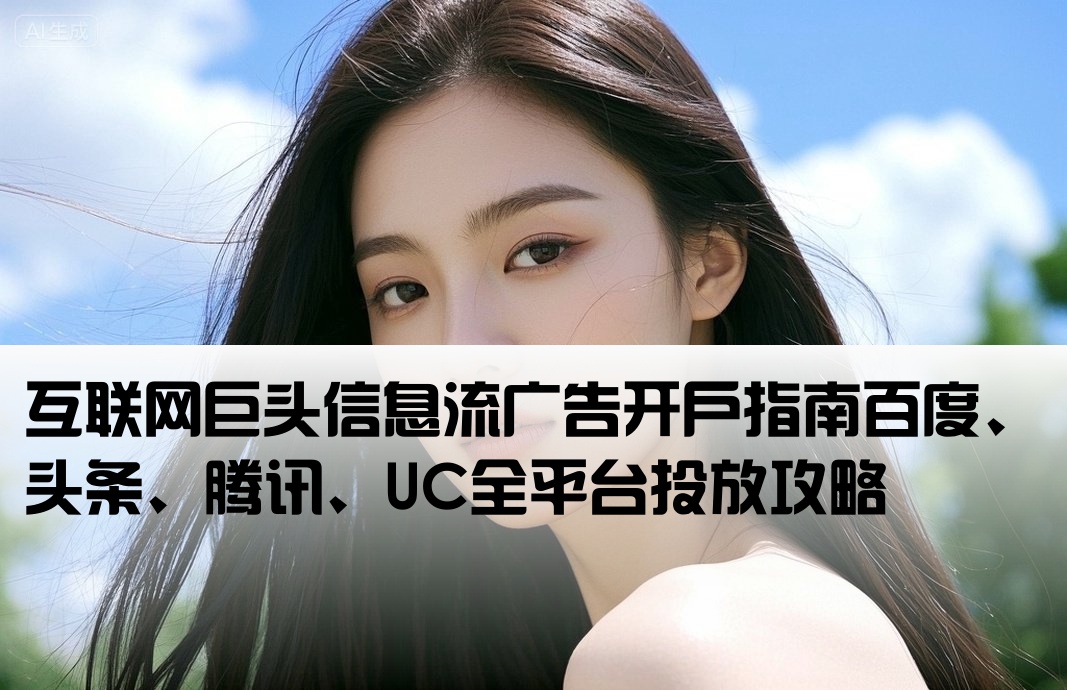 百度头条腾讯uc信息流开户