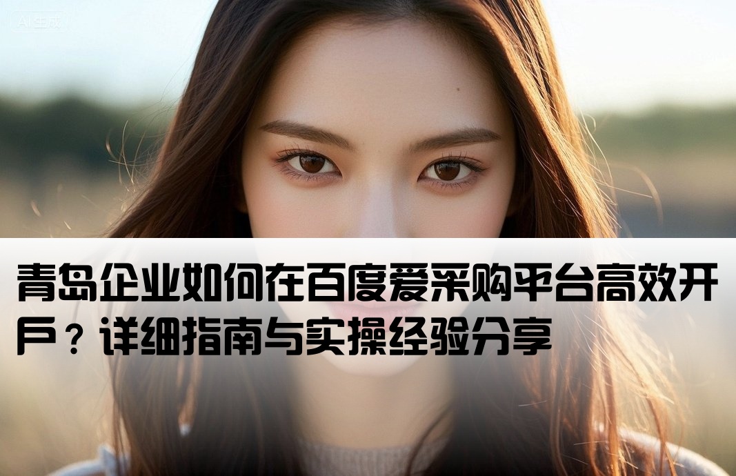 青岛百度爱采购开户怎么样