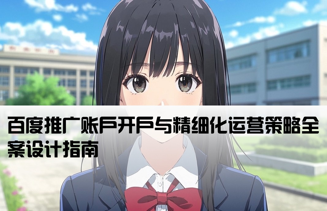 百度开户推广运营方案设计
