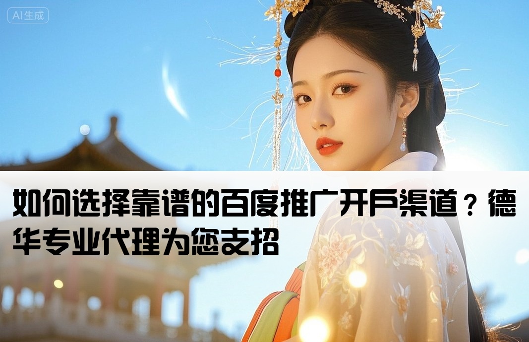 如何选择靠谱的百度推广开户渠道？德华专业代理为您支招[百度开户渠道选择德华专业]